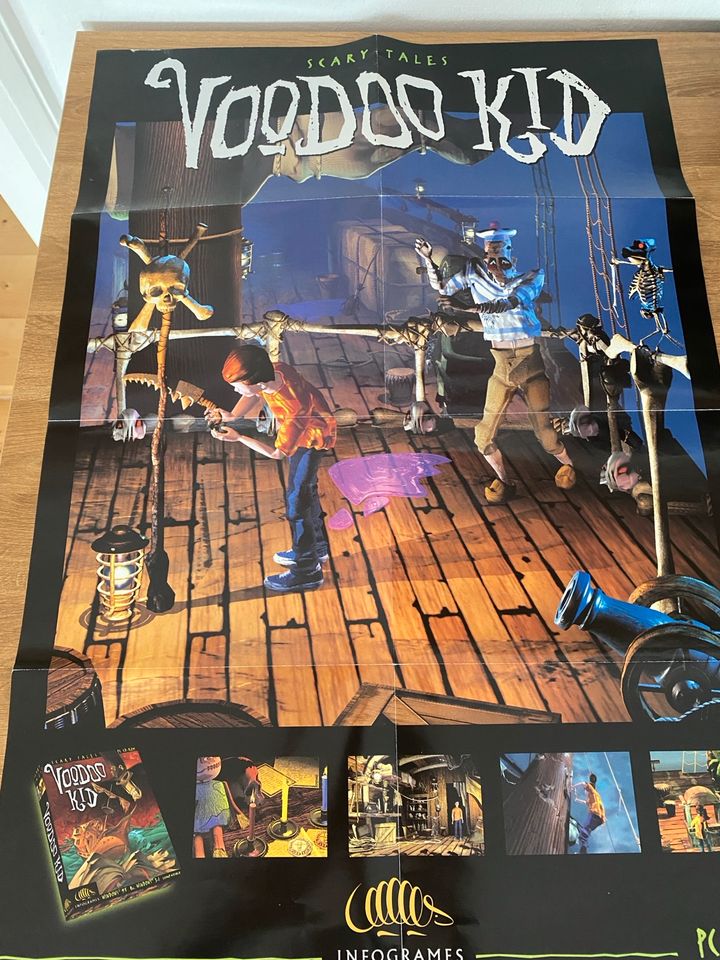 PC BIG BOX Voodoo Kid Scary Tales 1997 inkl. Poster in Frankfurt am Main