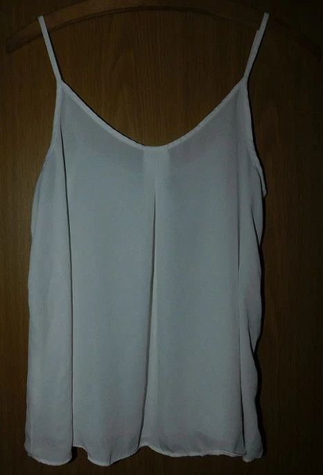 Gr.S 2 Tops Blusen Jeans Chiffon apricot - Tally Waijl - Top weiß in Einbeck