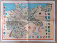 Alte Deutschland Landkarte 1937 antik Antiquität Militaria Karte Nordrhein-Westfalen - Brühl Vorschau