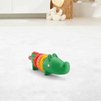 Fisher Price FP Kleines Klacker Krokodil Rassel drehen Baby Düsseldorf - Golzheim Vorschau