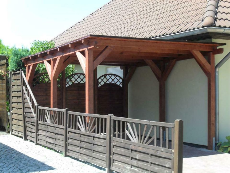 Terrassen, Terrassenüberdachung, Carport, Gartenhäuser in Brandenburg