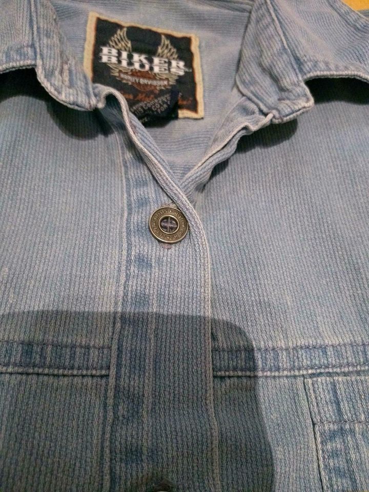 Harley Davidson Damen Weste Bluse Jeansbluse Gr. XS in Wetter (Ruhr)