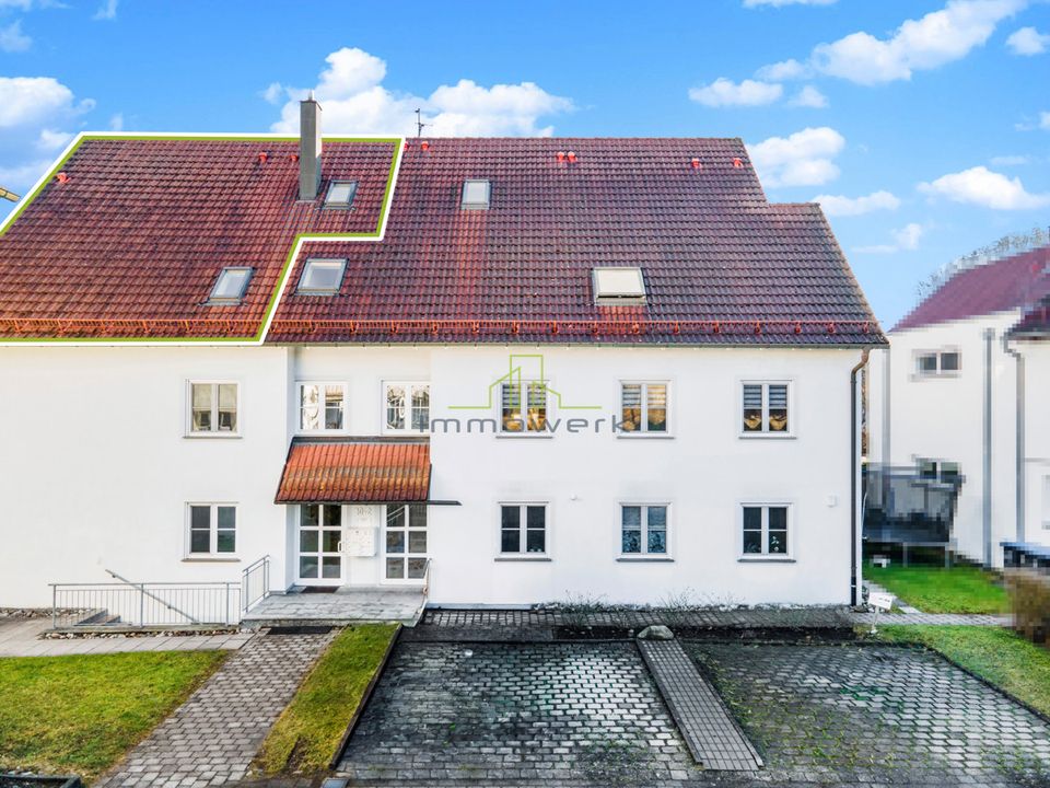 Attraktive Maisonettewohnung mit 3,5 Zimmern nahe Tettnang mit Garage und Stellplatz - vermietet in Tettnang