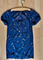 Mexx Bluse blau mit Muster Nordrhein-Westfalen - Hürth Vorschau