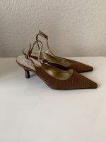 Spanische Pumps in Größe 37, Farbe: Bronze Baden-Württemberg - Pforzheim Vorschau