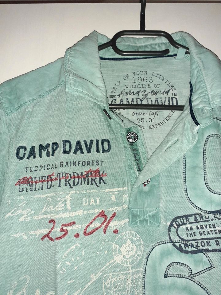 Camp David Herren Poloshirt Neuwertig in Struxdorf