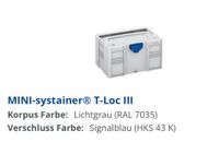 Mini Systainer T-Loc III - neu Kr. Altötting - Töging am Inn Vorschau