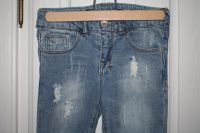 Zara Jeans Jeanshose Waschung Gr. 104 110 3-4 Jahre blau Löcher Wandsbek - Hamburg Marienthal Vorschau