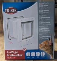 NEU - Trixie 4-Wege Freilauftür - Katzenklappe weiß Baden-Württemberg - Seitingen-Oberflacht Vorschau