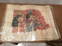 Ägyptische Malerei auf Papyrus, Pharao, Ägypten, Pharaonen, Bild Thüringen - Altenburg Vorschau