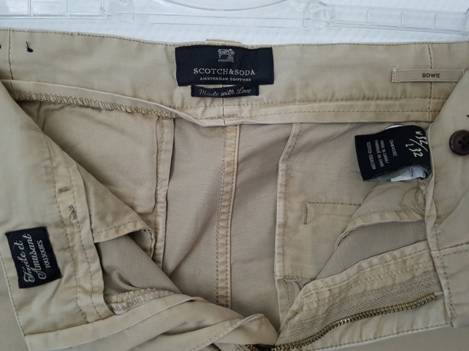 Scotch&Soda Herren Bowie Slim Fit Chino W32 L32 in Nürnberg (Mittelfr)