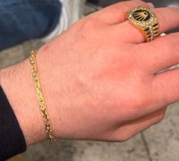 Kronen Set vergoldet Ring Armband 925 Silber Sachsen-Anhalt - Magdeburg Vorschau