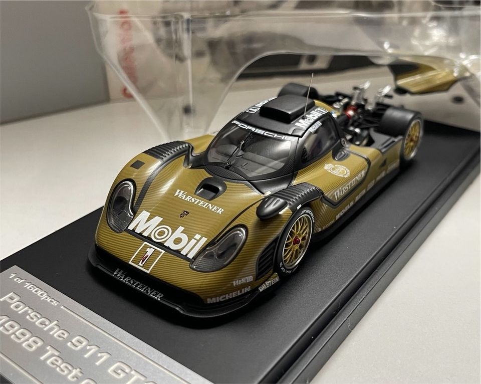 HPi-Racing 1998 Test Car Porsche 911 GT1 Modellauto 1:43 in Hamburg