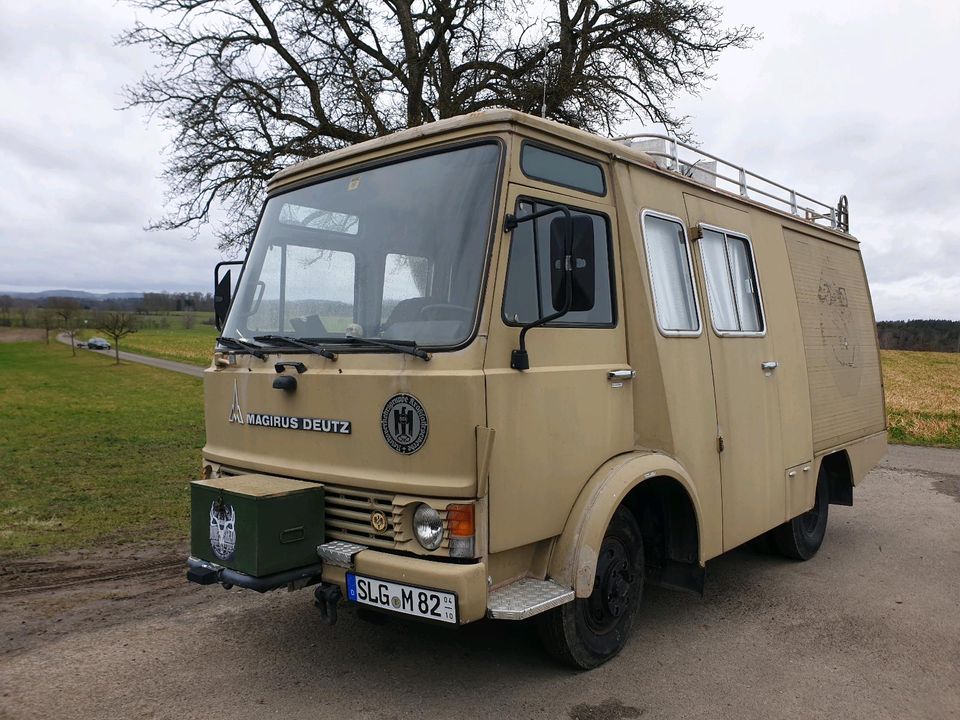 Magirus Deutz 90 M Ex Feuerwehr in Ebersbach-Musbach