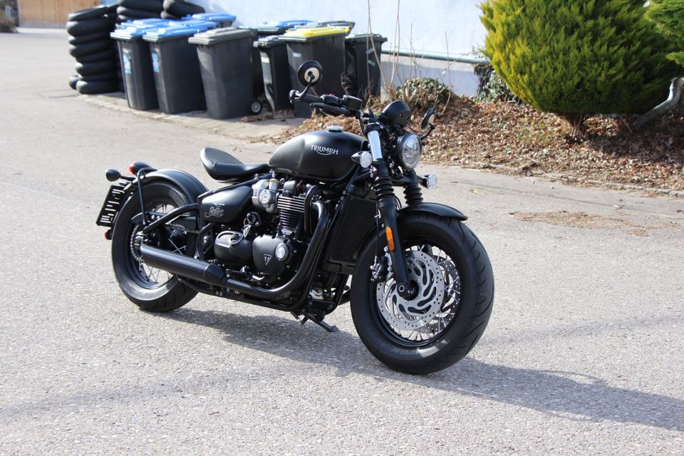 Triumph Bobber Black Top + Bike Ankauf + Finanzierung in Dachau