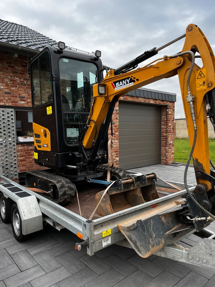 Minibagger, Kompaktbagger Mieten, Bagger, 2t Bagger in Zülpich