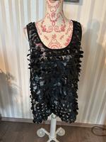 Top schwarz Gr 2XL Lederfransen Shirt forever 21 plus neu mit Eti Nordrhein-Westfalen - Herne Vorschau