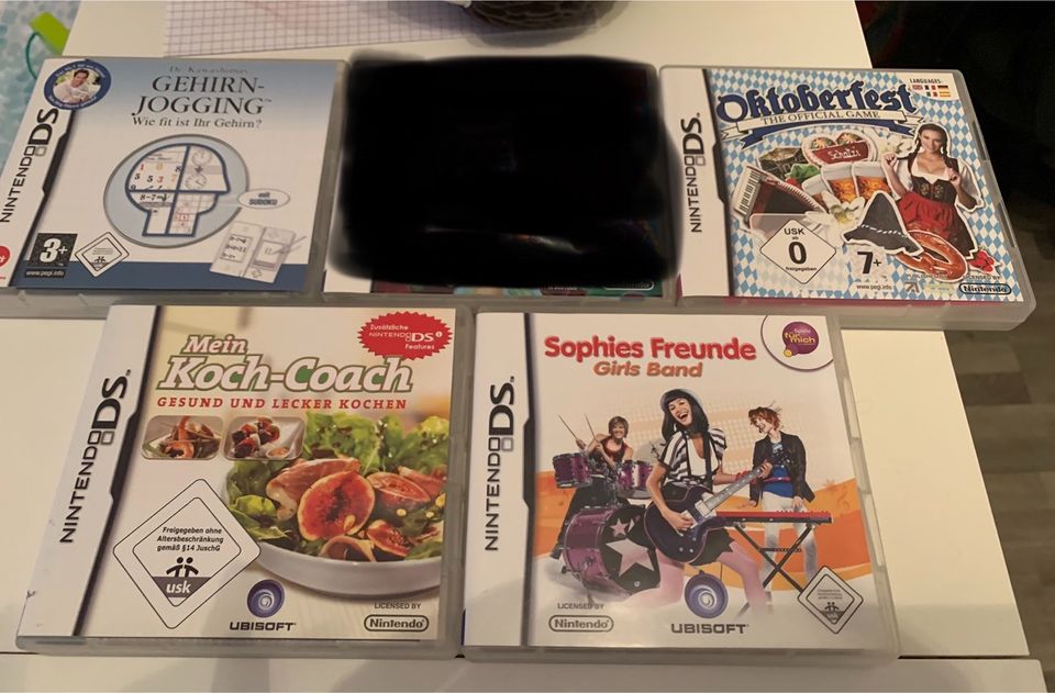 Nintendo DS Spiele inkl. OVP z.B. Gehirnjogging, Disney, Lillifee in Hannover