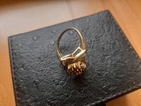 Vintage Damen Gold Ring 585 mit diamant  und Rubinsteine Nordrhein-Westfalen - Gummersbach Vorschau