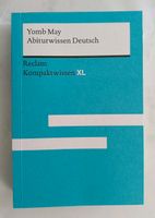 Buch - Abiturwissen Deutsch - Yomb May Leipzig - Sellerhausen-Stünz Vorschau
