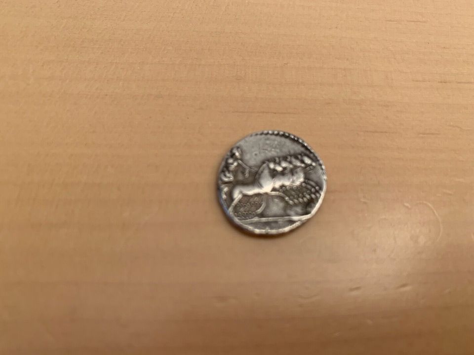 Römische Münze Kaiserzeit Denar Rom Silber in Düsseldorf