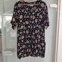 Damen Longbluse Gr. 40 d'blaubraun Hessen - Lorsch Vorschau