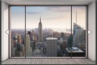 Komar Fototapete 368x254cm Skyline New York Penthouse Neu Sachsen-Anhalt - Holzweißig Vorschau