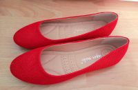 Schicke Ballerina Schuhe rot Glitzer Gr. 38 Party Silvester NEU! Leipzig - Möckern Vorschau