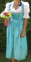 Dirndl Daller Tracht außergewöhnliche Farbe türkis Gr.32 Bayern - Peißenberg Vorschau