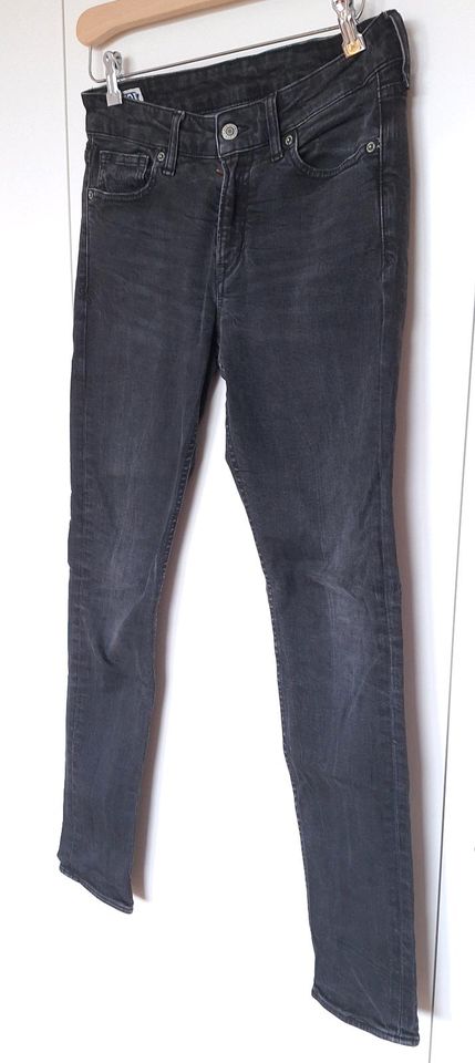 K.o.i Kings of Indigo Jeans 29 x 30 Schwarz Juno Mid Rise Slim in Leopoldshöhe