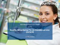 Kaufm. Mitarbeiter*in im Kundenservice (m/w/d) | München München - Altstadt-Lehel Vorschau
