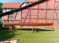 Altes Holzkajak  Zweier  Holzboot Paddelboot. Segelboot Niedersachsen - Bovenden Vorschau