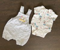 Sommer Set Latzhose Body kurz Gr. 68 Nordrhein-Westfalen - Wermelskirchen Vorschau