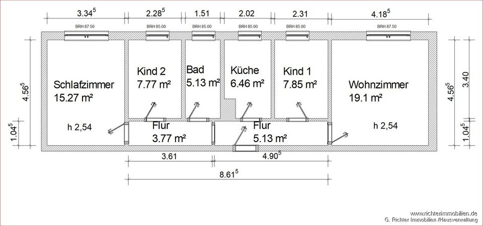 4-Zimmer Erdgeschoss Wohnung zu verkaufen inkl. Carport nicht vermietet in Halsbrücke