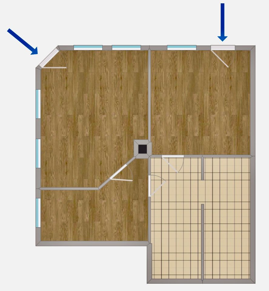 Sichtbare Gewerberäume (Gewerbe / Büro / Praxis) - Hauptstraßenlage in Klingenthal in Klingenthal