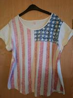 Shirt von Sheego, Gr. 48-50, Stars & Stripes Hessen - Gelnhausen Vorschau