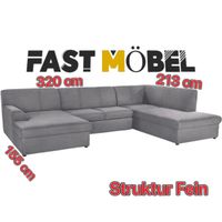 NEU! Wohnlandschaft TOPPER grau Sofa Struktur Fein ! FAST MÖBEL Nordrhein-Westfalen - Löhne Vorschau