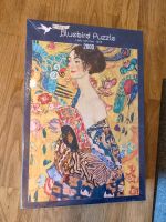 Bluebird NEU & OVP Puzzle 2000 Teile "Lady with fan" Gustav Klimt Nürnberg (Mittelfr) - Mitte Vorschau