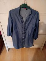 Damen Bluse H&M jeansblau  gr.38 Baumwolle Bayern - Stephanskirchen Vorschau