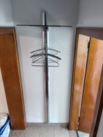 Wandgarderobe Glas Metall silber 215cm 8 Bügel Ablage Garderobe Saarland - Illingen Vorschau