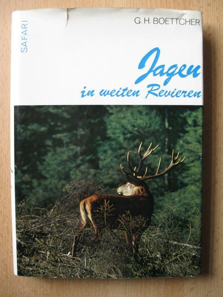 Jagen in weiten Revieren von G.H. Boettcher, 1967, Original antik in Goldenstedt