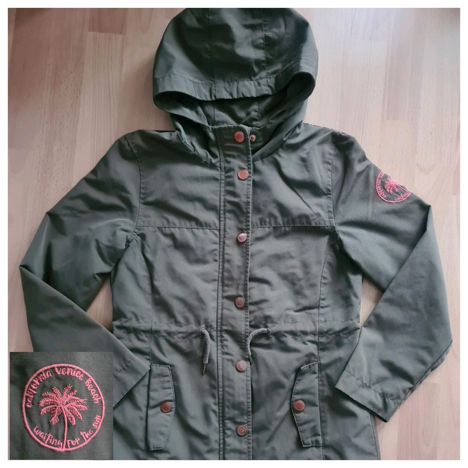 Jacke, Parka, Gr. 158, Mädchen, Übergang, khaki, YIGGA in Ingolstadt