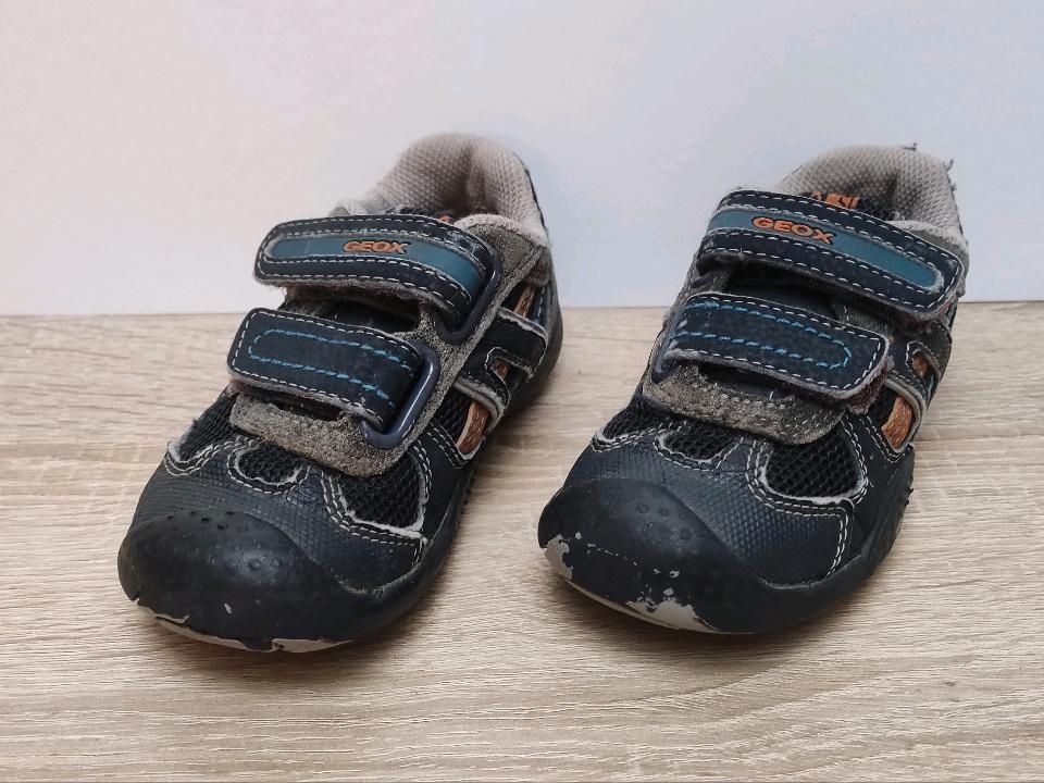 Geox Halbschuhe Leder Gr. 26 atmungsaktiv in Erkrath