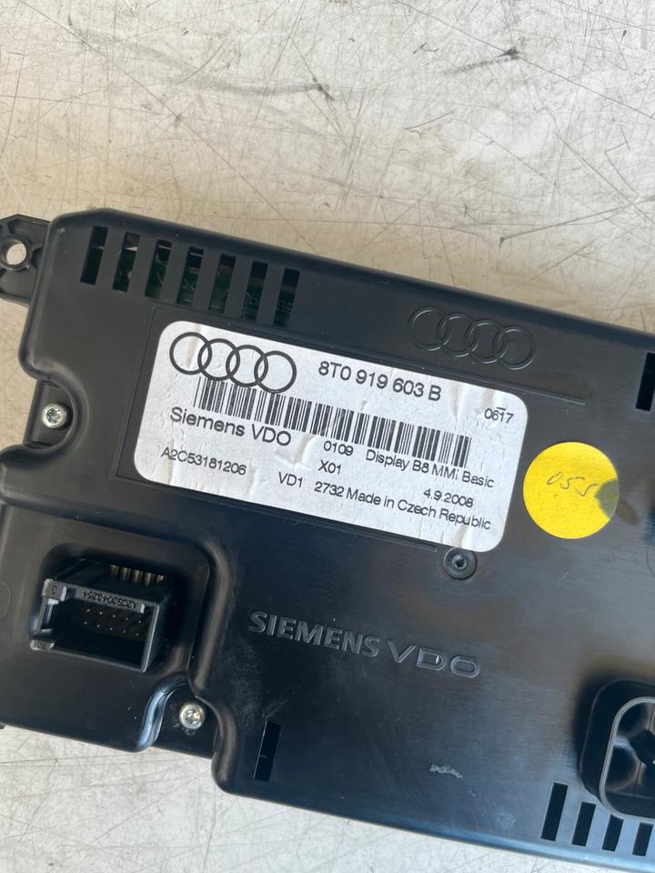 Audi A4 8K B8 A5 8T Bildschirm Display Monitor Navi 8T0919603B in Bönnigheim