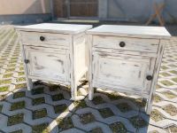 Shabby Chic 2x Nachtische Brandenburg - Märkisch Buchholz Vorschau