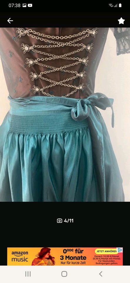 Edles Dirndl mit Bluse in Lohra