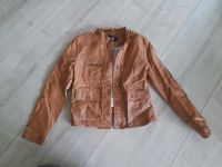 Lederjacke Imitat Gr 38 H&M mokka Unstrut-Hainich - Heroldishausen Vorschau