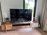 TV-Lowboard / TV-Möbel Mangoholz massiv Baden-Württemberg - Linkenheim-Hochstetten Vorschau