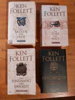 Ken Follett Quartett Säulen der Erde und Fortsetzungen Niedersachsen - Amelinghausen Vorschau