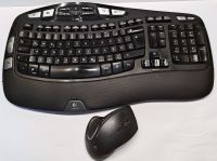 Logitech Desktop mit Wave Keyboard und MX Performance Maus Bayern - Traunstein Vorschau